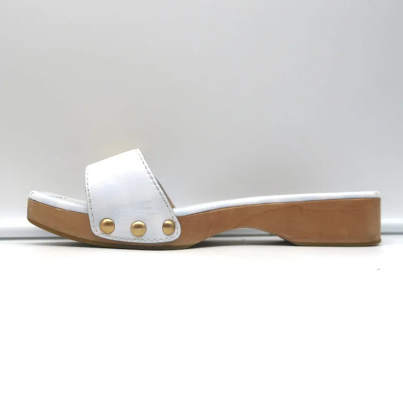 Jacquemus Les Sandales Tatanes Riemchensandalen mit Schnalle Weißes Leder Größe 37