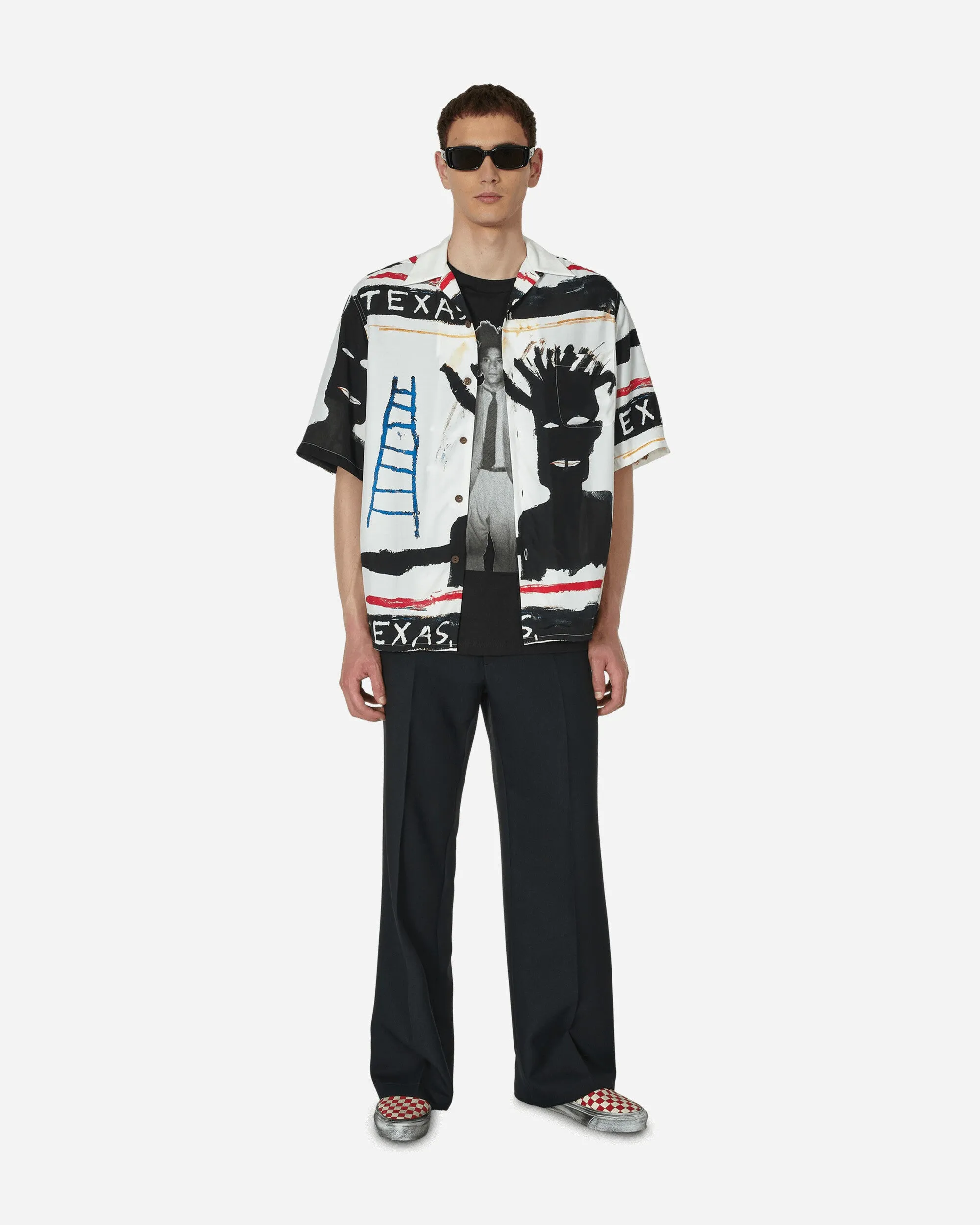 Jean-Michel Basquiat T-Shirt (Typ-2) Schwarz