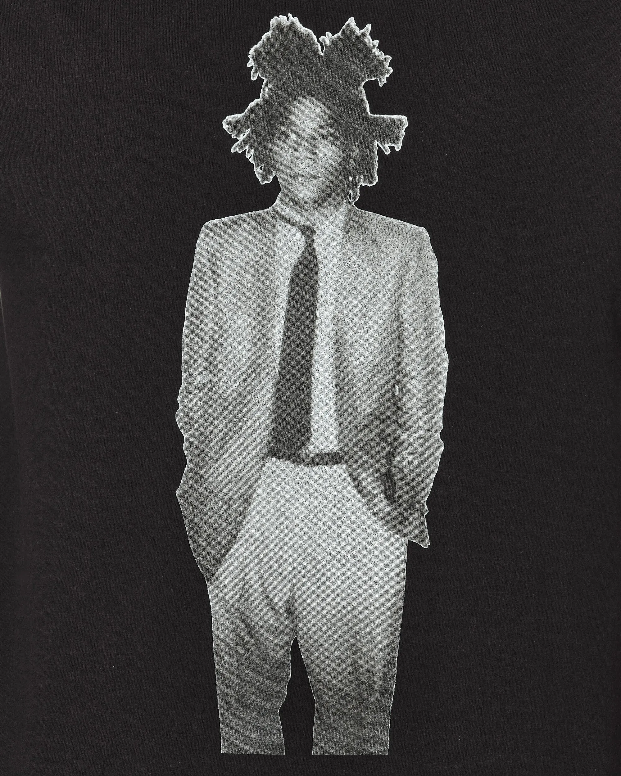 Jean-Michel Basquiat T-Shirt (Typ-2) Schwarz