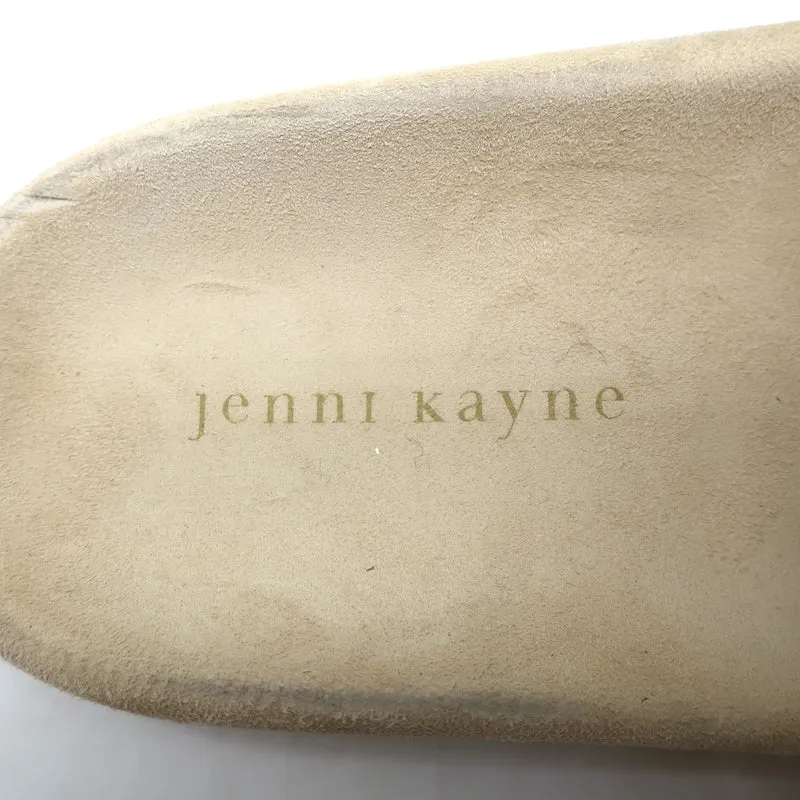 Jenni Kayne Shearling Slide Sandalen Natur Größe 41