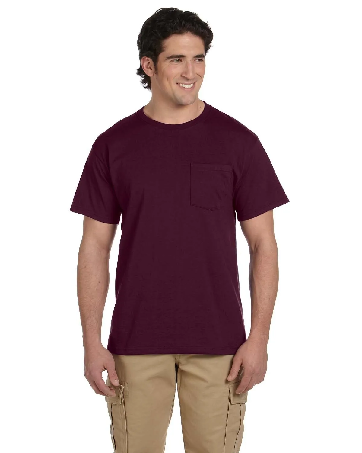 Jerzees 29P Herren DRI-POWER ACTIVE T-Shirt mit Tasche