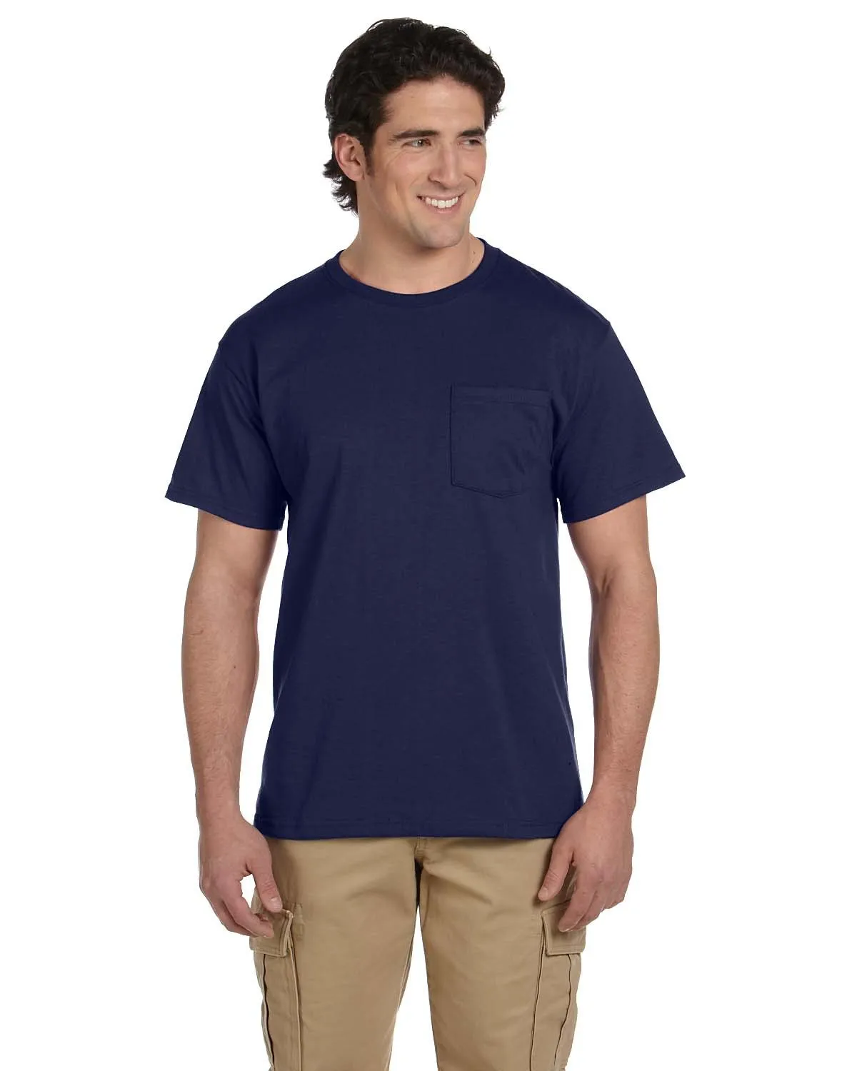 Jerzees 29P Herren DRI-POWER ACTIVE T-Shirt mit Tasche