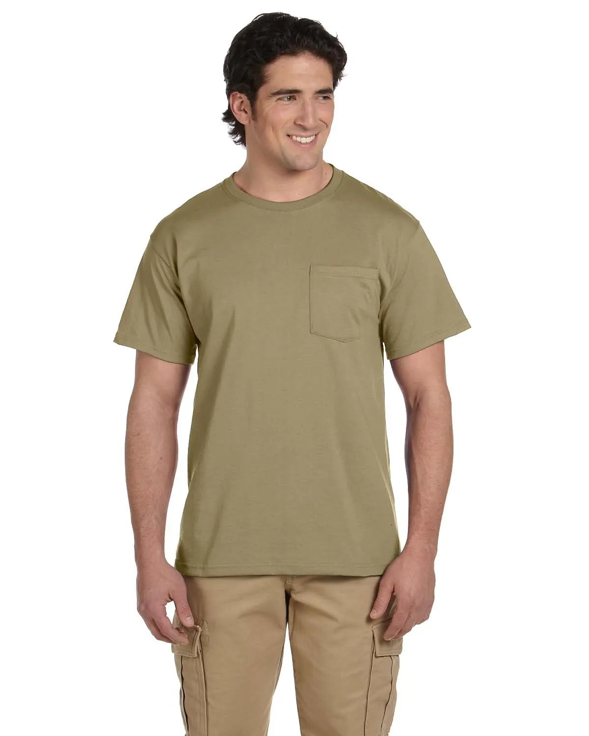 Jerzees 29P Herren DRI-POWER ACTIVE T-Shirt mit Tasche