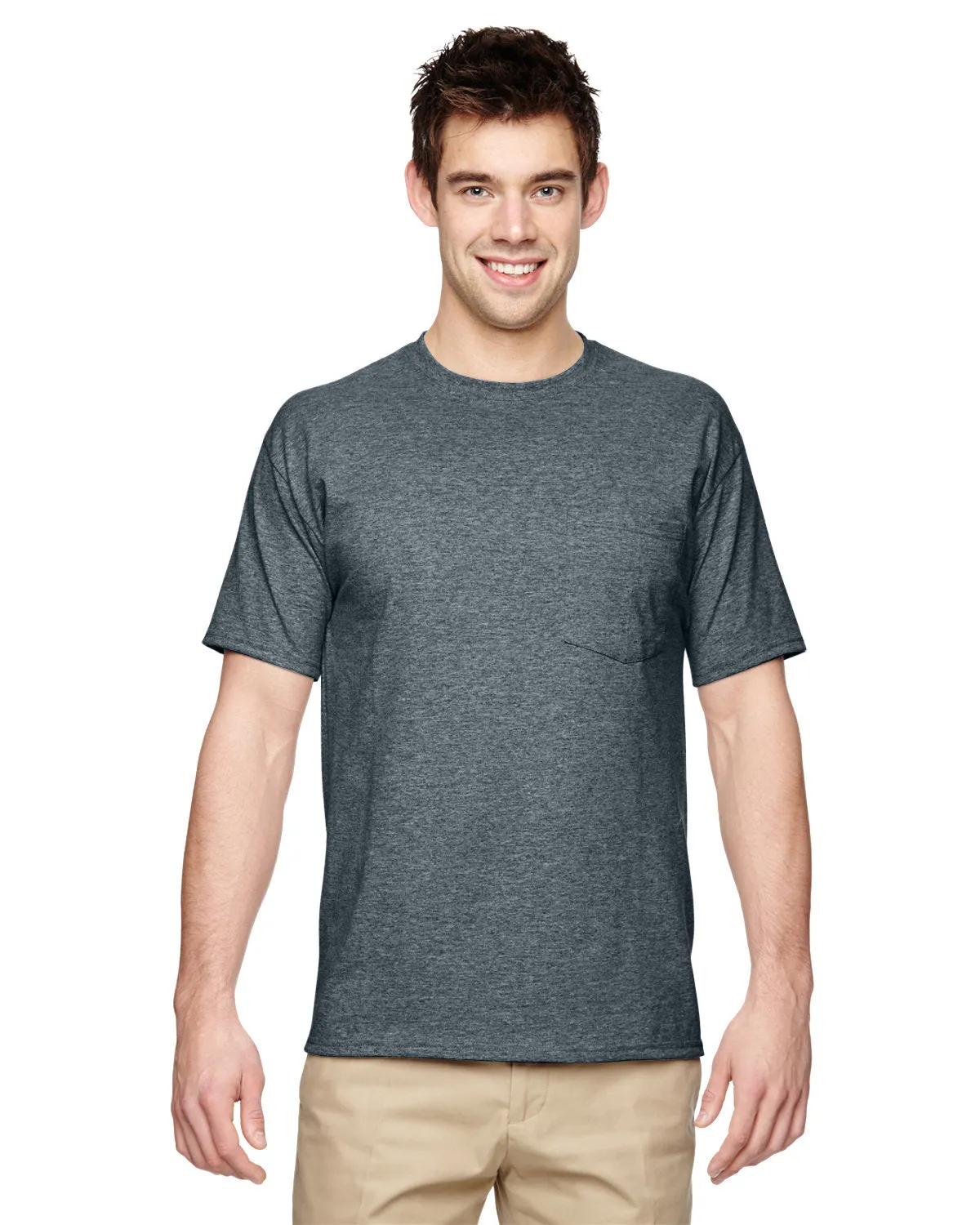 Jerzees 29P Herren DRI-POWER ACTIVE T-Shirt mit Tasche