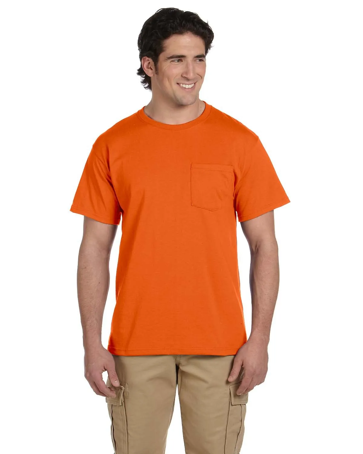 Jerzees 29P Herren DRI-POWER ACTIVE T-Shirt mit Tasche