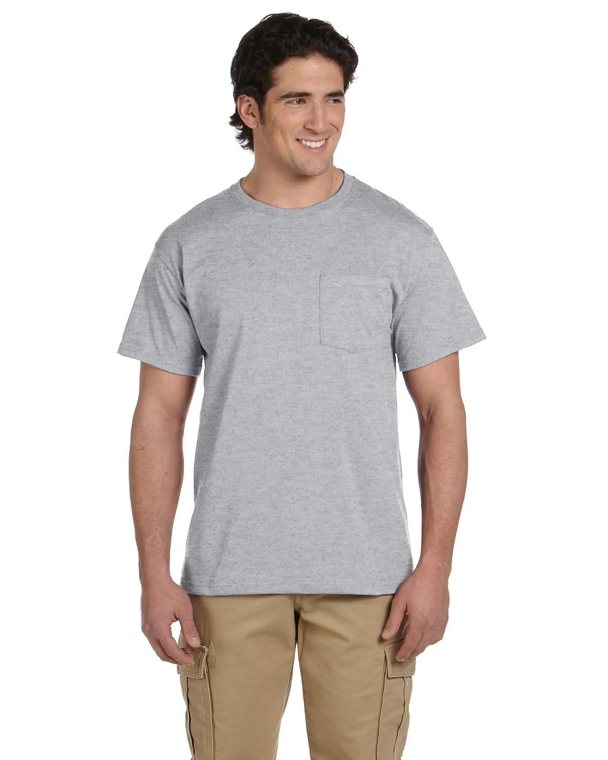 Jerzees 29P Herren DRI-POWER ACTIVE T-Shirt mit Tasche