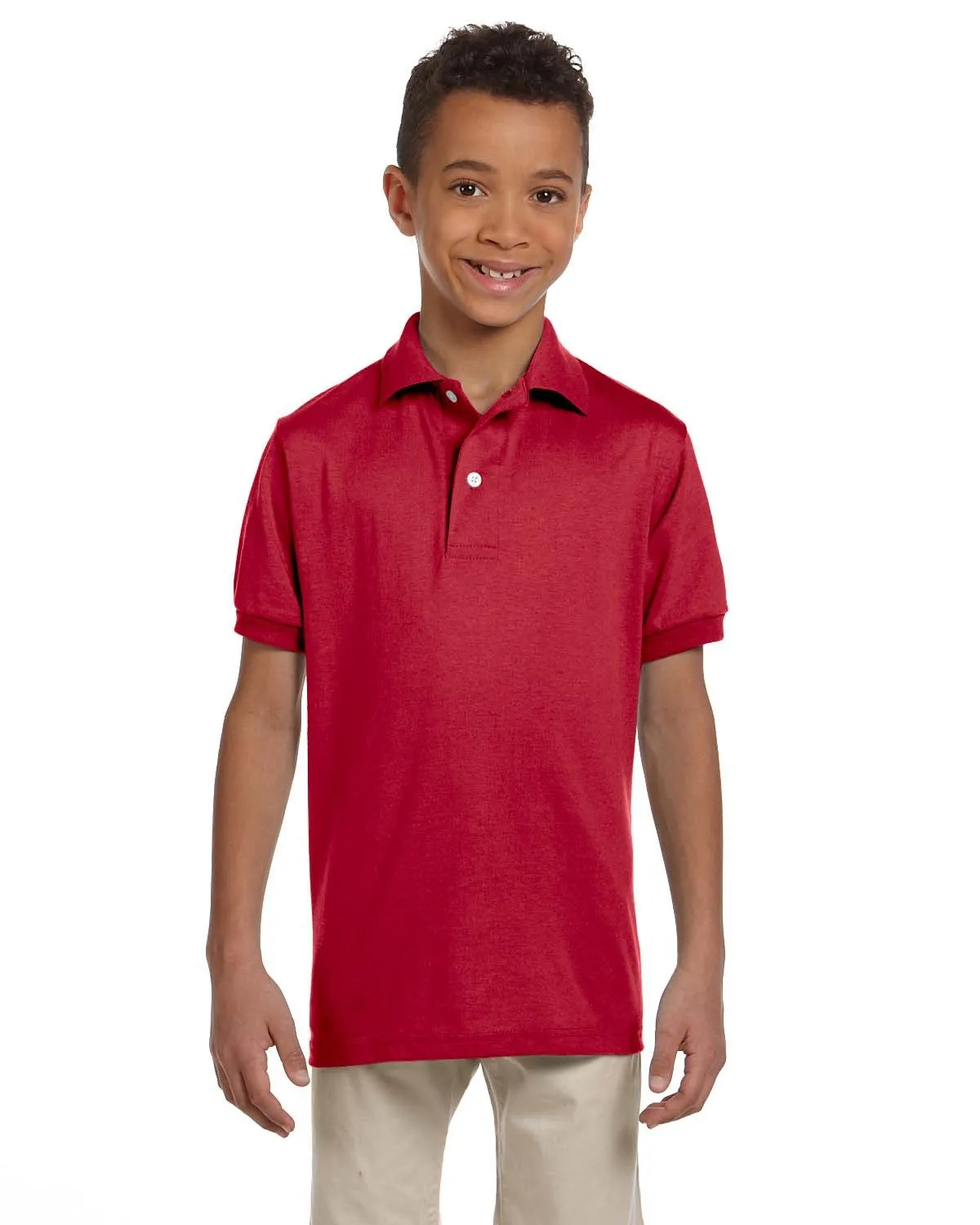 Jerzees 437Y Jugend SpotShield Jersey Polo