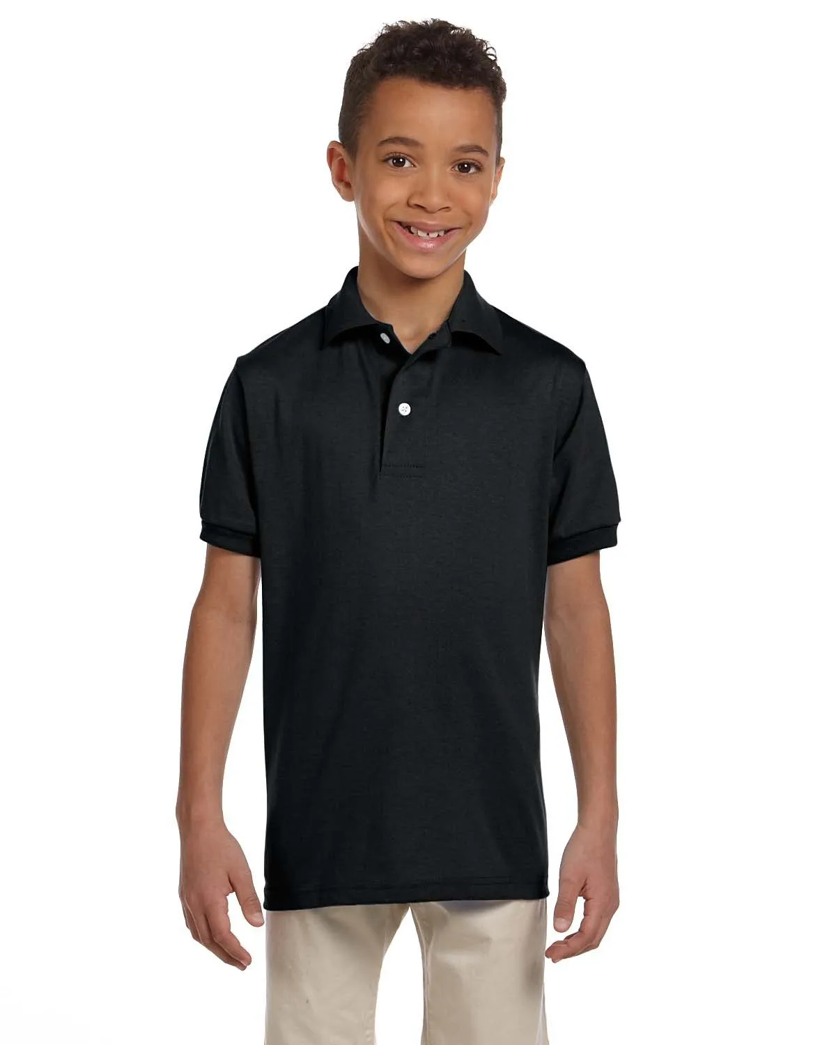 Jerzees 437Y Jugend SpotShield Jersey Polo