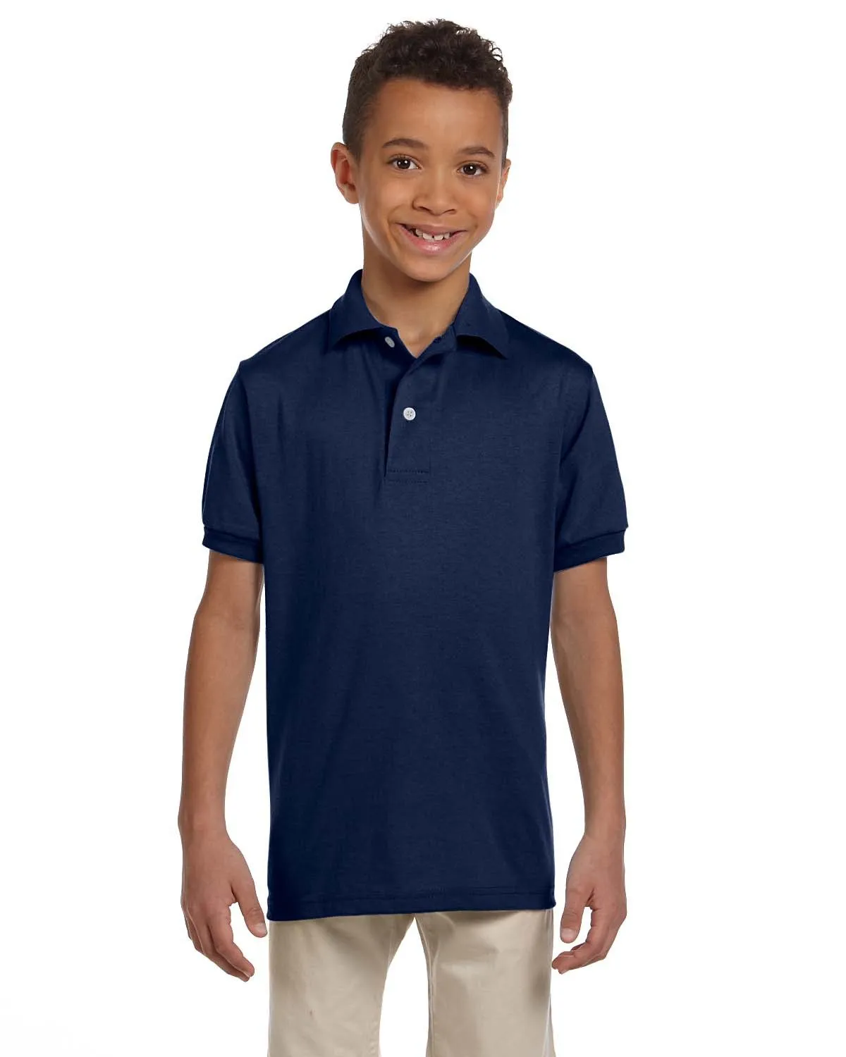 Jerzees 437Y Jugend SpotShield Jersey Polo