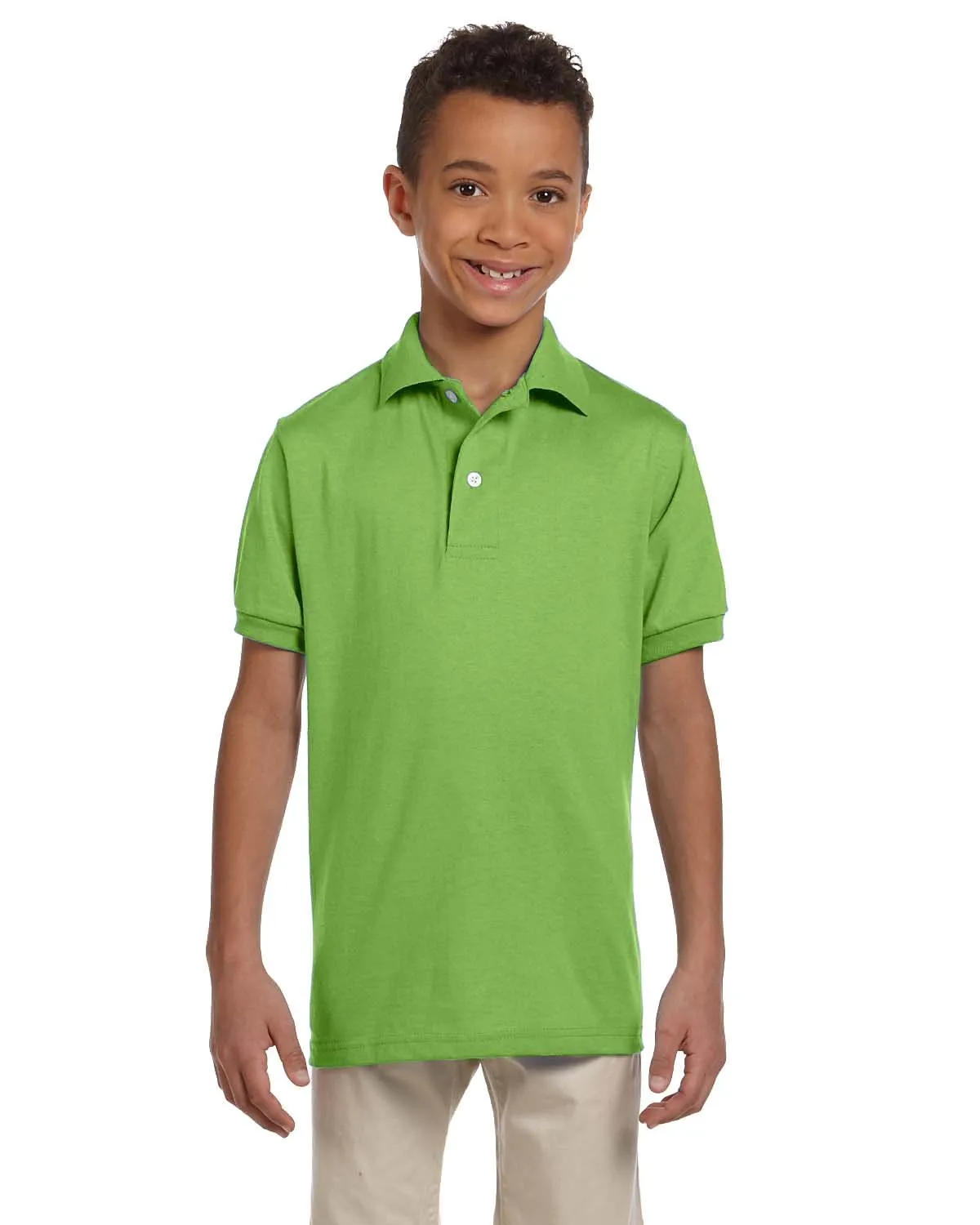 Jerzees 437Y Jugend SpotShield Jersey Polo