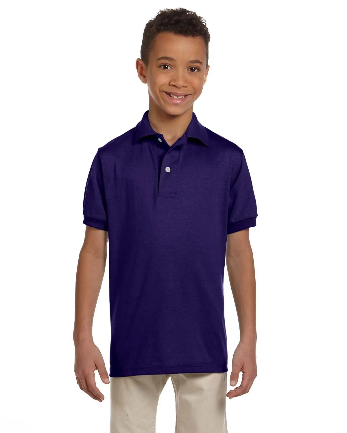 Jerzees 437Y Jugend SpotShield Jersey Polo