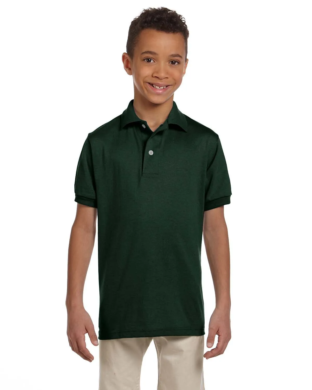 Jerzees 437Y Jugend SpotShield Jersey Polo