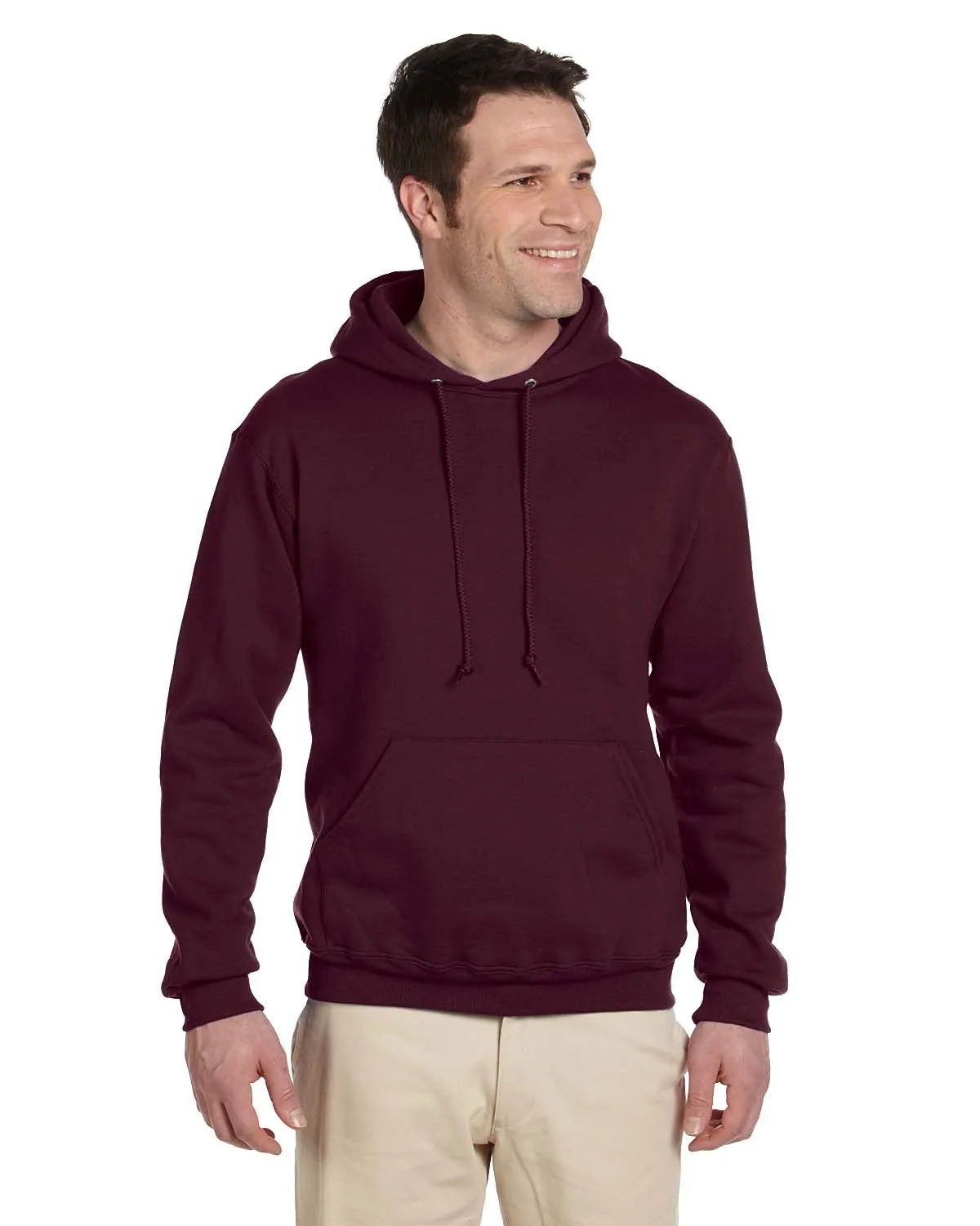 Jerzees 4997 Erwachsene Super Sweats NuBlend Fleece Pullover Kapuzenpullover