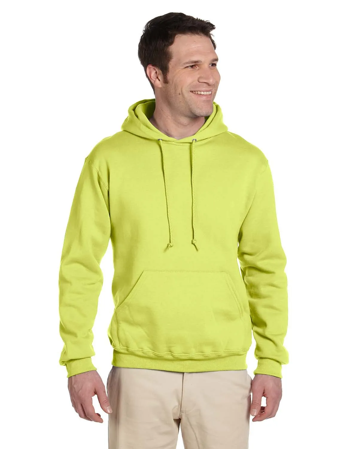 Jerzees 4997 Erwachsene Super Sweats NuBlend Fleece Pullover Kapuzenpullover
