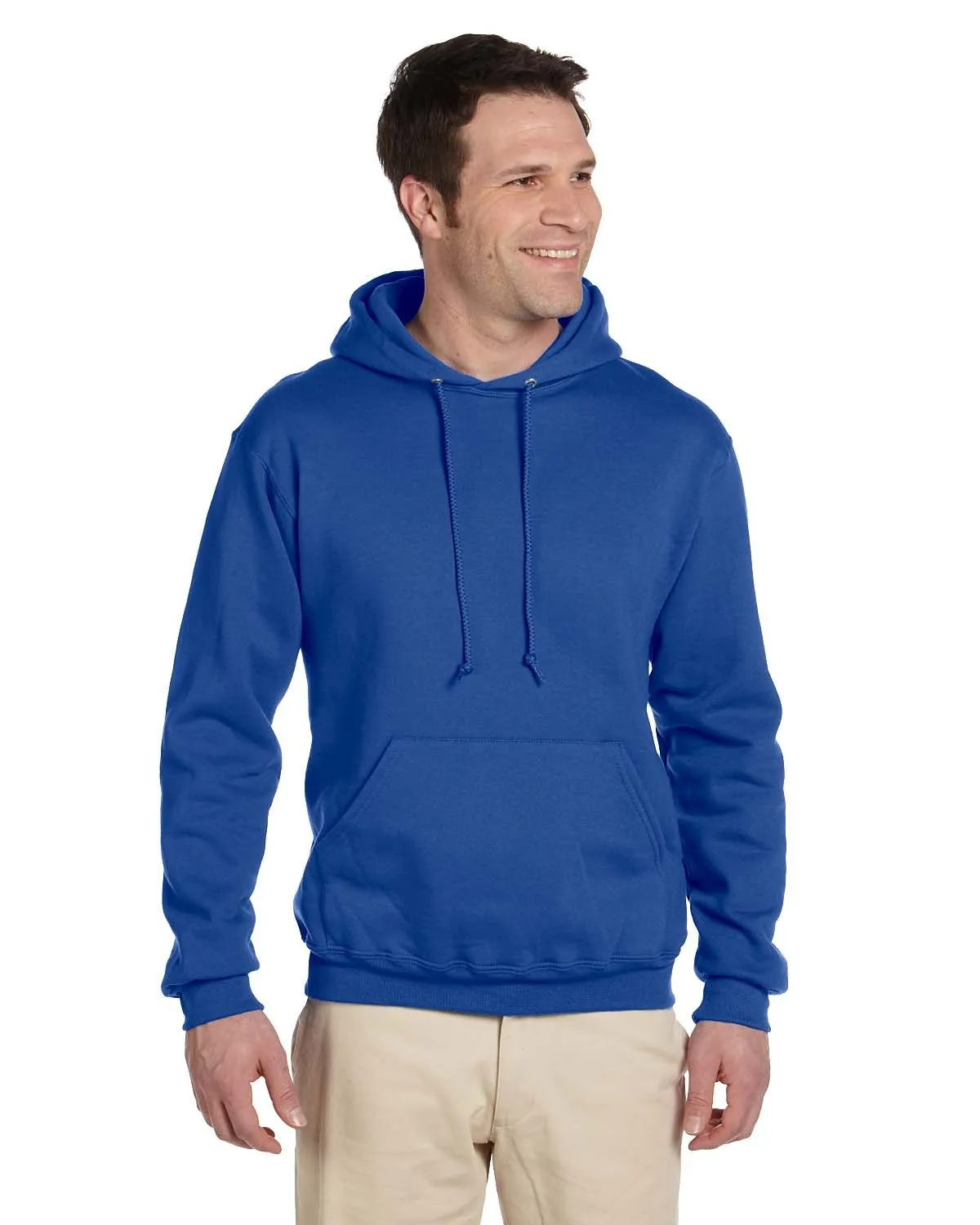 Jerzees 4997 Erwachsene Super Sweats NuBlend Fleece Pullover Kapuzenpullover