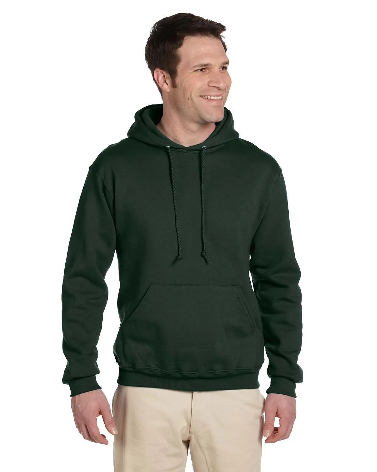 Jerzees 4997 Erwachsene Super Sweats NuBlend Fleece Pullover Kapuzenpullover