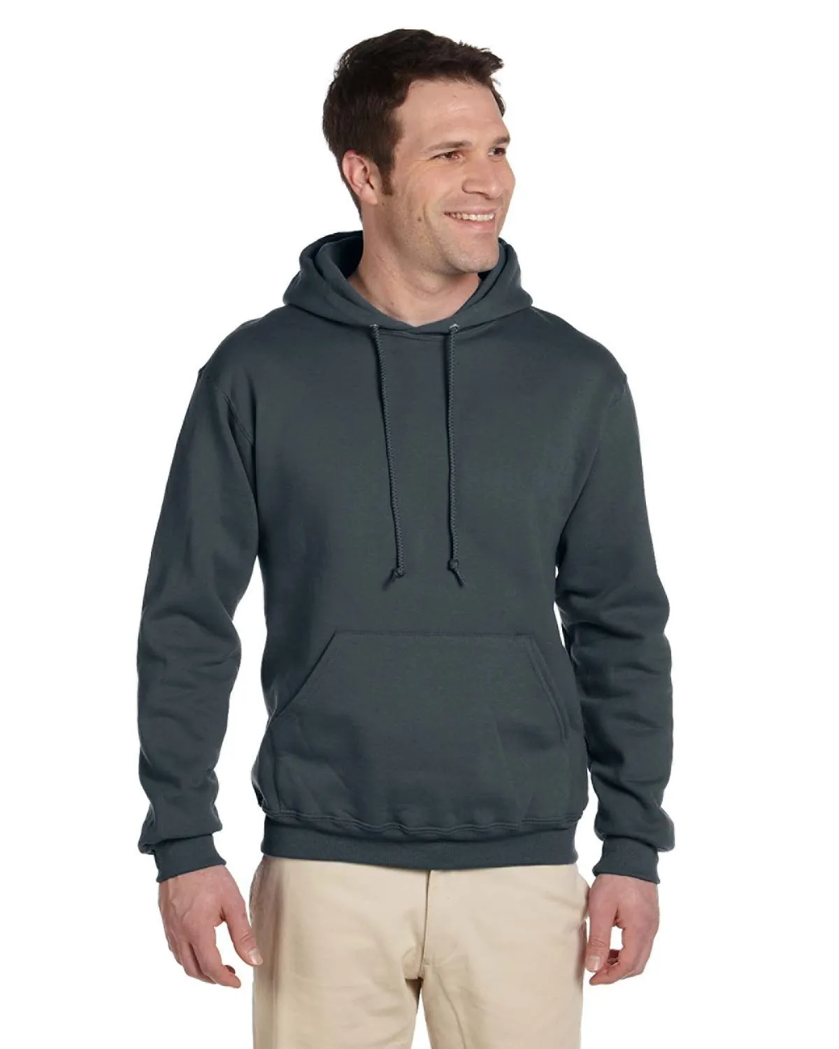 Jerzees 4997 Erwachsene Super Sweats NuBlend Fleece Pullover Kapuzenpullover
