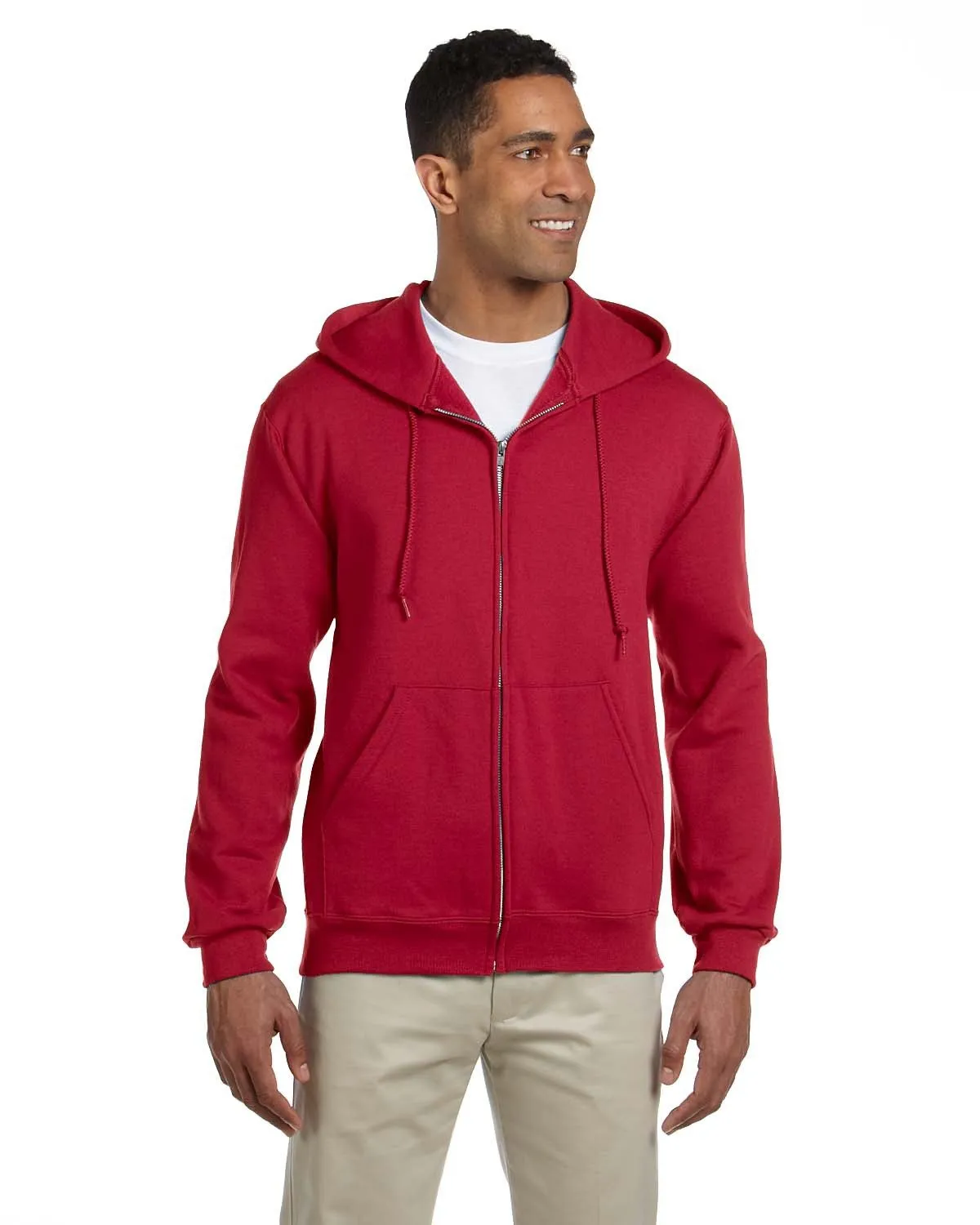 Jerzees 4999 Erwachsene Super Sweats NuBlend Fleece Full-Zip Kapuzenpullover