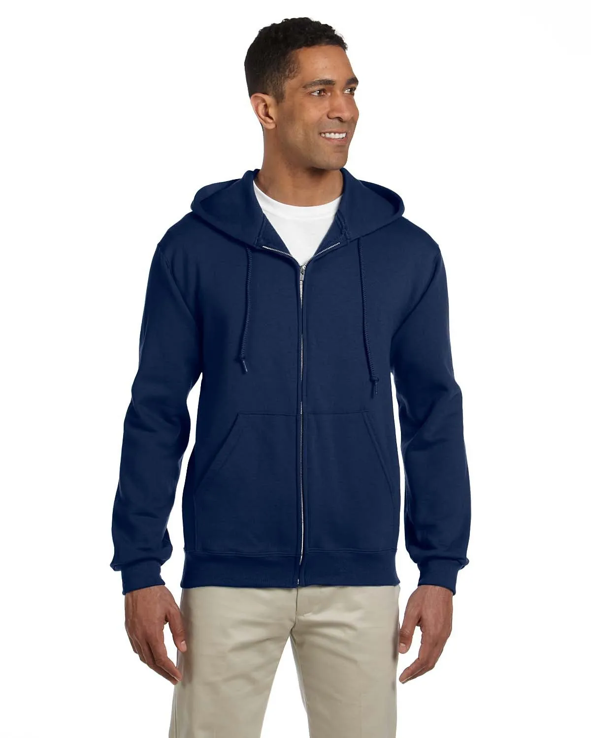 Jerzees 4999 Erwachsene Super Sweats NuBlend Fleece Full-Zip Kapuzenpullover