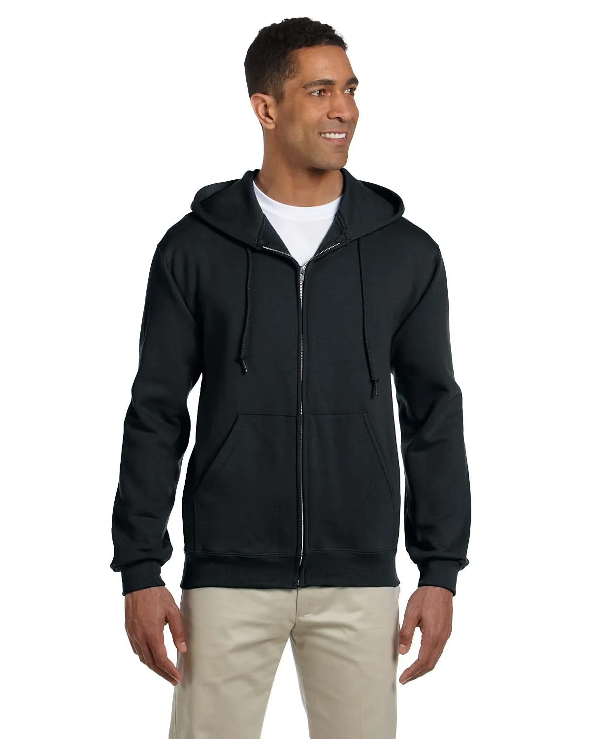 Jerzees 4999 Erwachsene Super Sweats NuBlend Fleece Full-Zip Kapuzenpullover