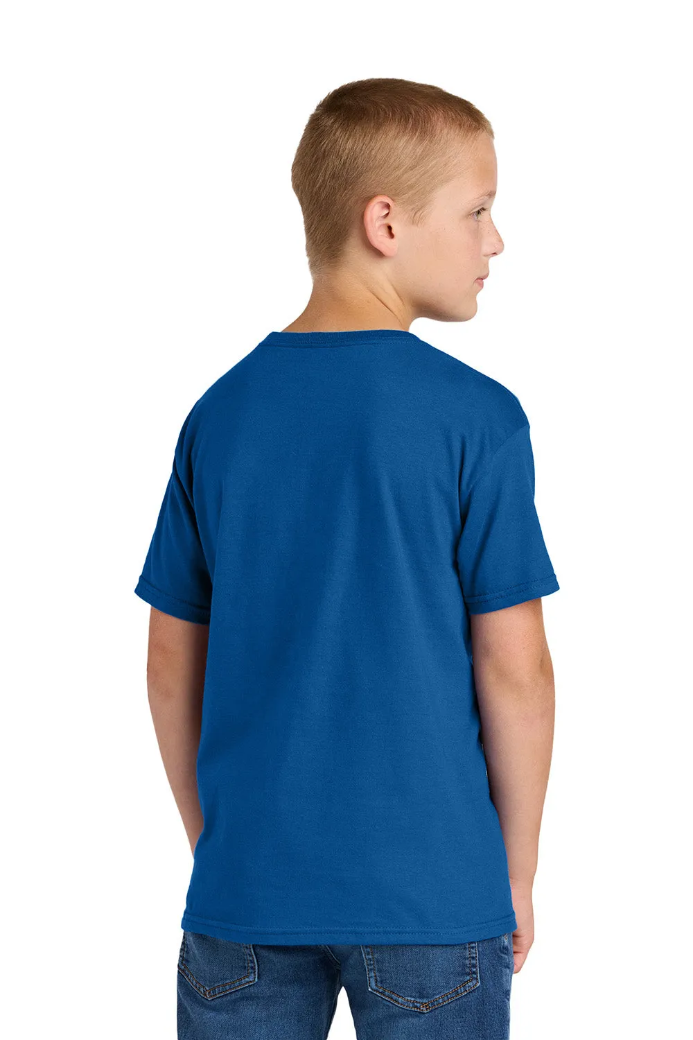 Jerzees Youth Classics Kurzarm T-Shirt mit Rundhalsausschnitt - Königsblau