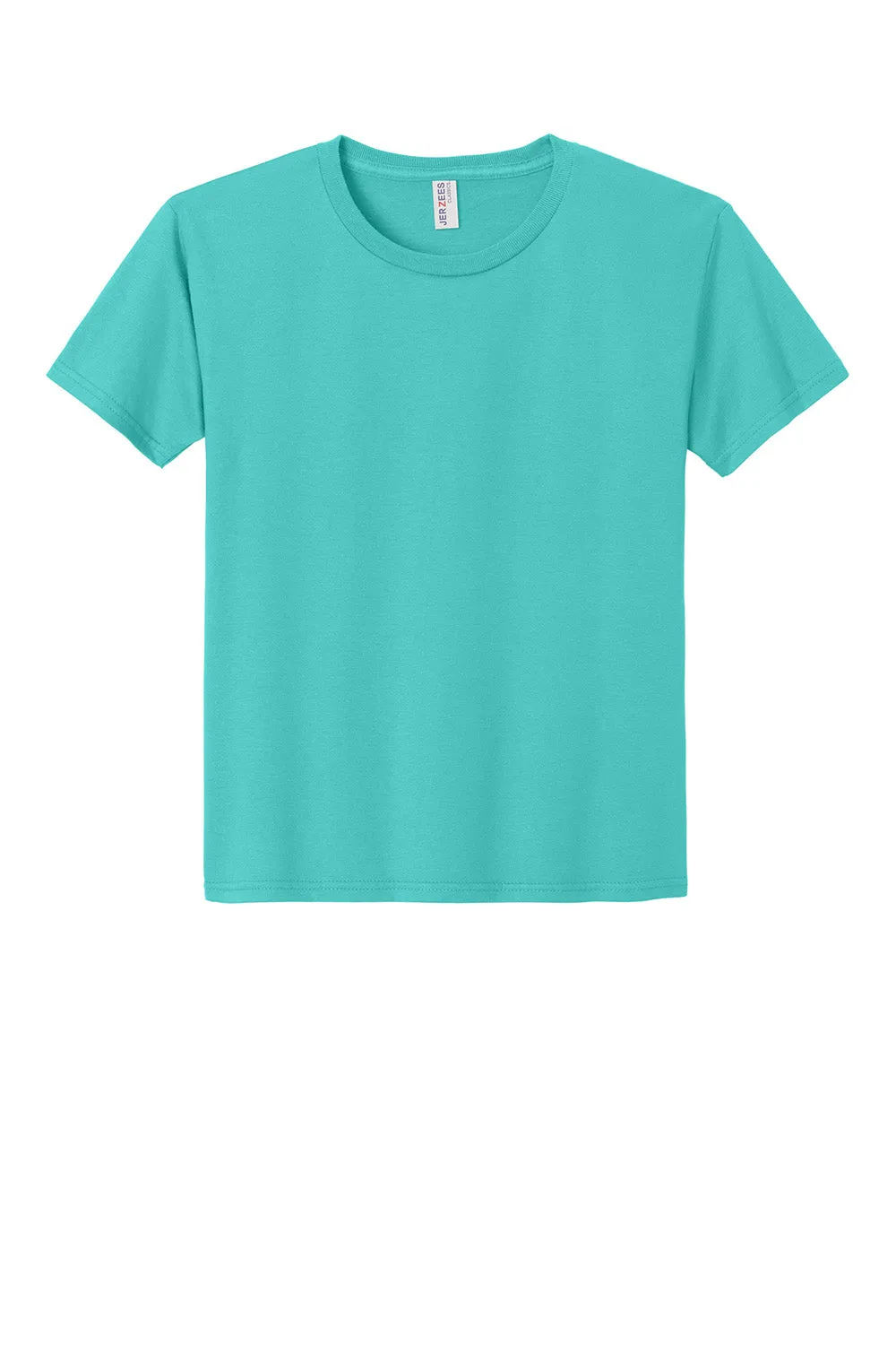 Jerzees Youth Classics Kurzarm T-Shirt mit Rundhalsausschnitt - Tauchblau