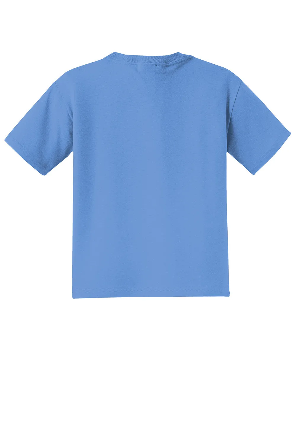 Jerzees Youth Dri-Power Feuchtigkeitstransportierendes Kurzarm-T-Shirt mit Rundhalsausschnitt - Columbia Blau