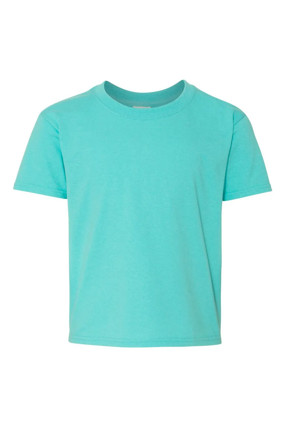 Jerzees Youth Dri-Power Feuchtigkeitstransportierendes Kurzarm-T-Shirt mit Rundhalsausschnitt - Tauchblau