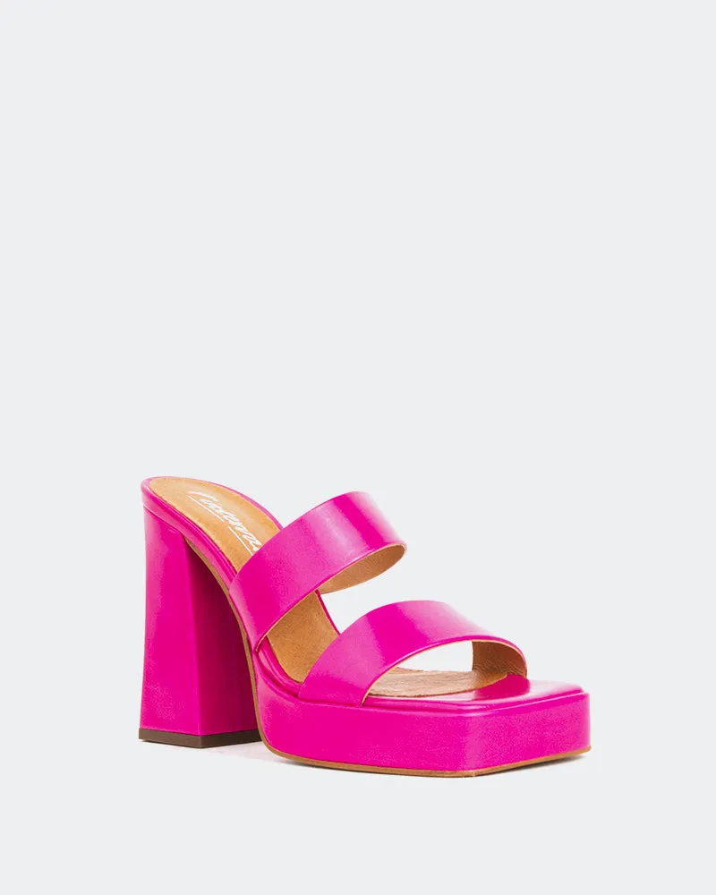 Jinx Pink Leder/Rosa Leder