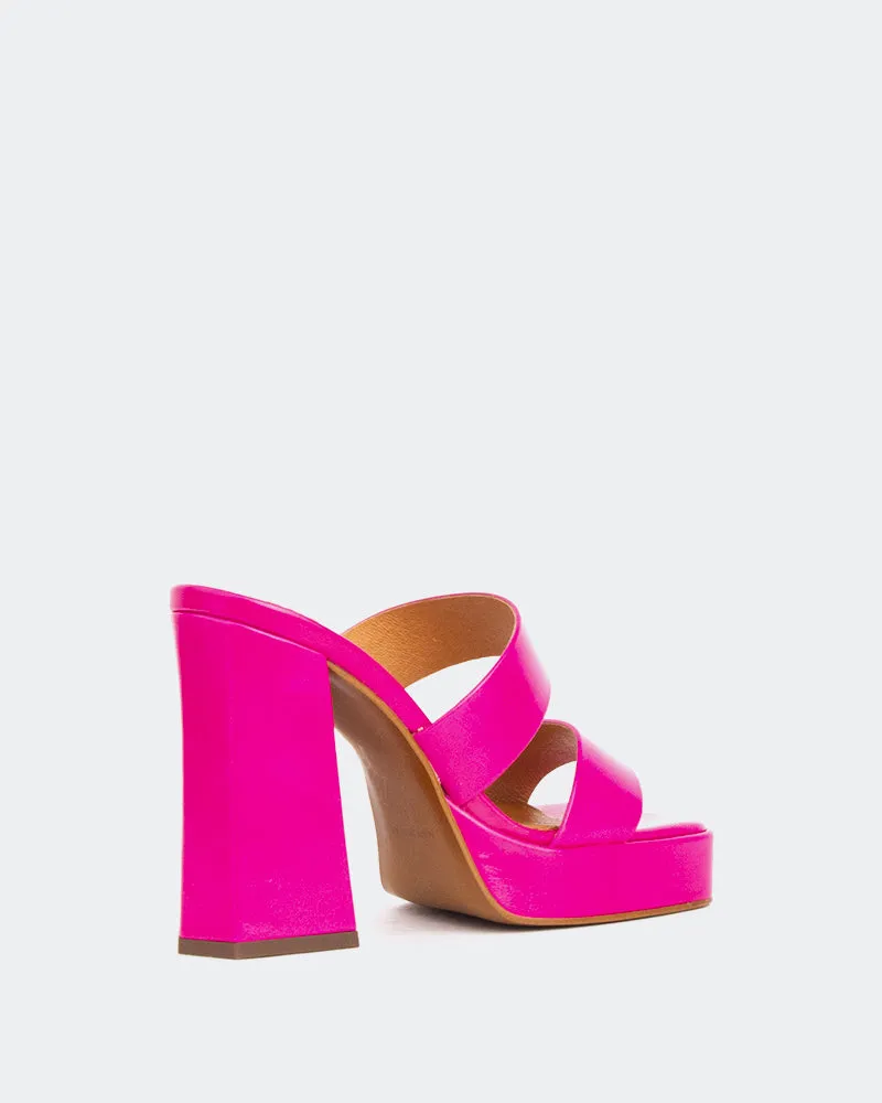 Jinx Pink Leder/Rosa Leder
