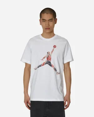 Jumpman Aquarell T-Shirt Weiß