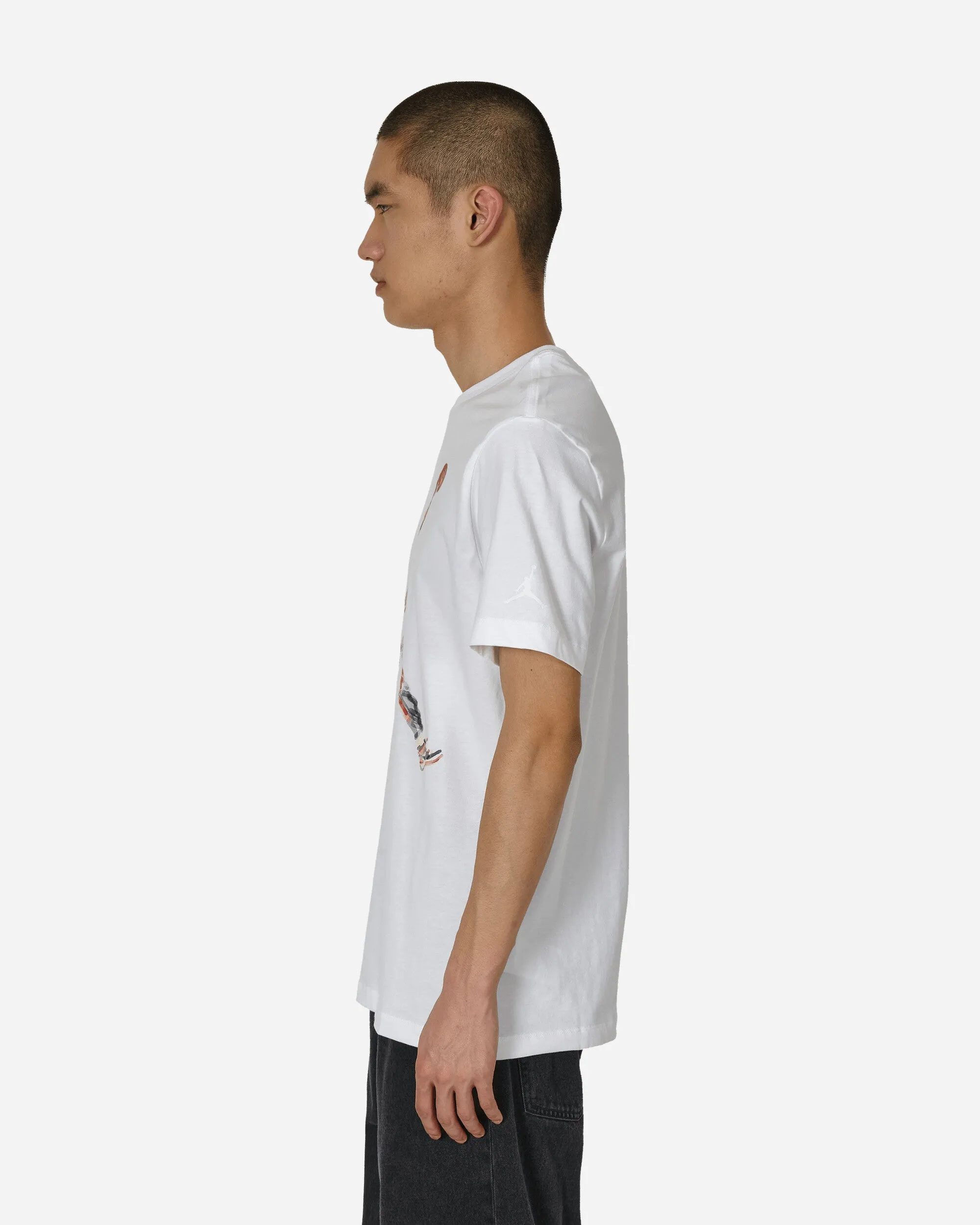 Jumpman Aquarell T-Shirt Weiß