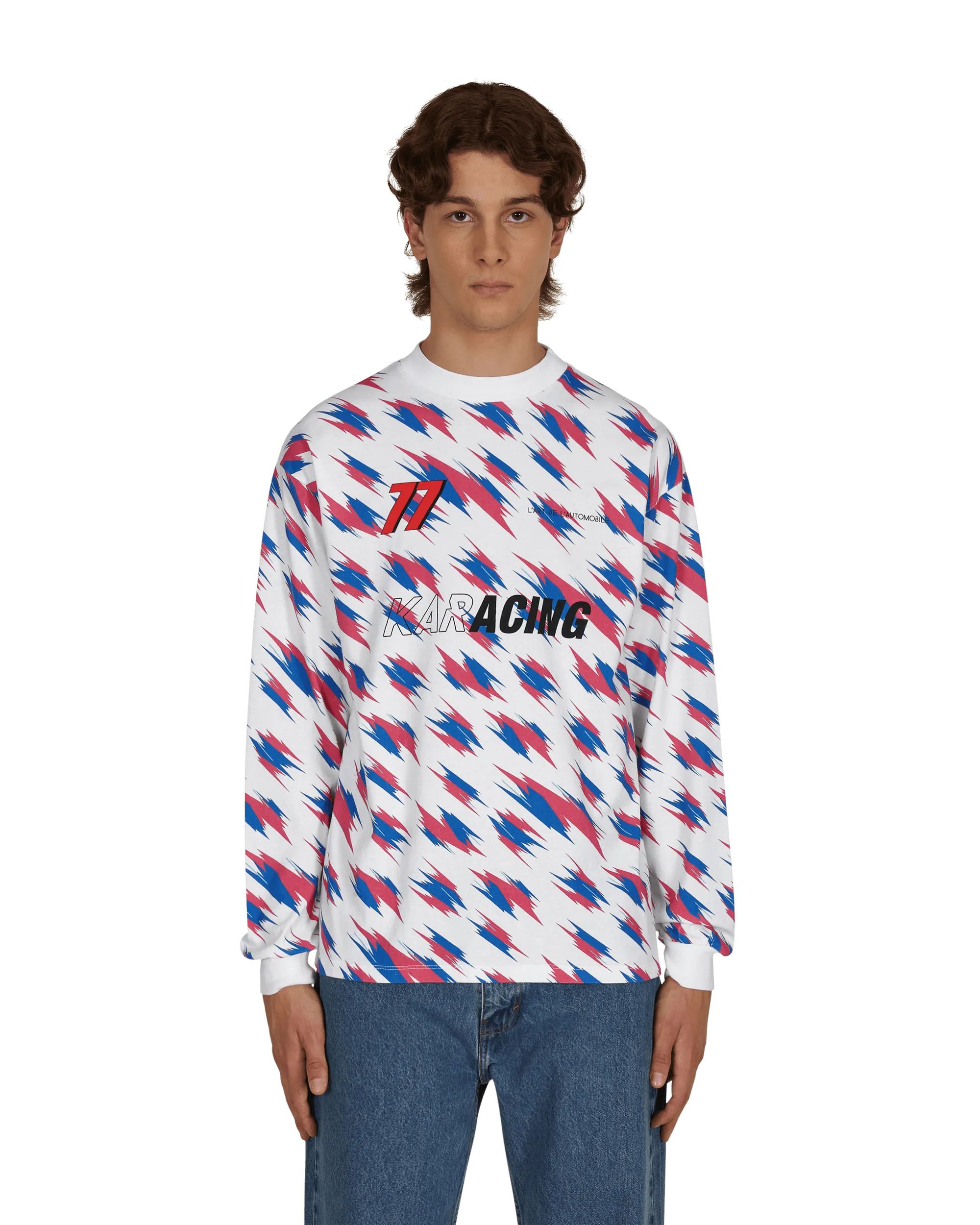 Karacing Performance Langarmshirt Weiß