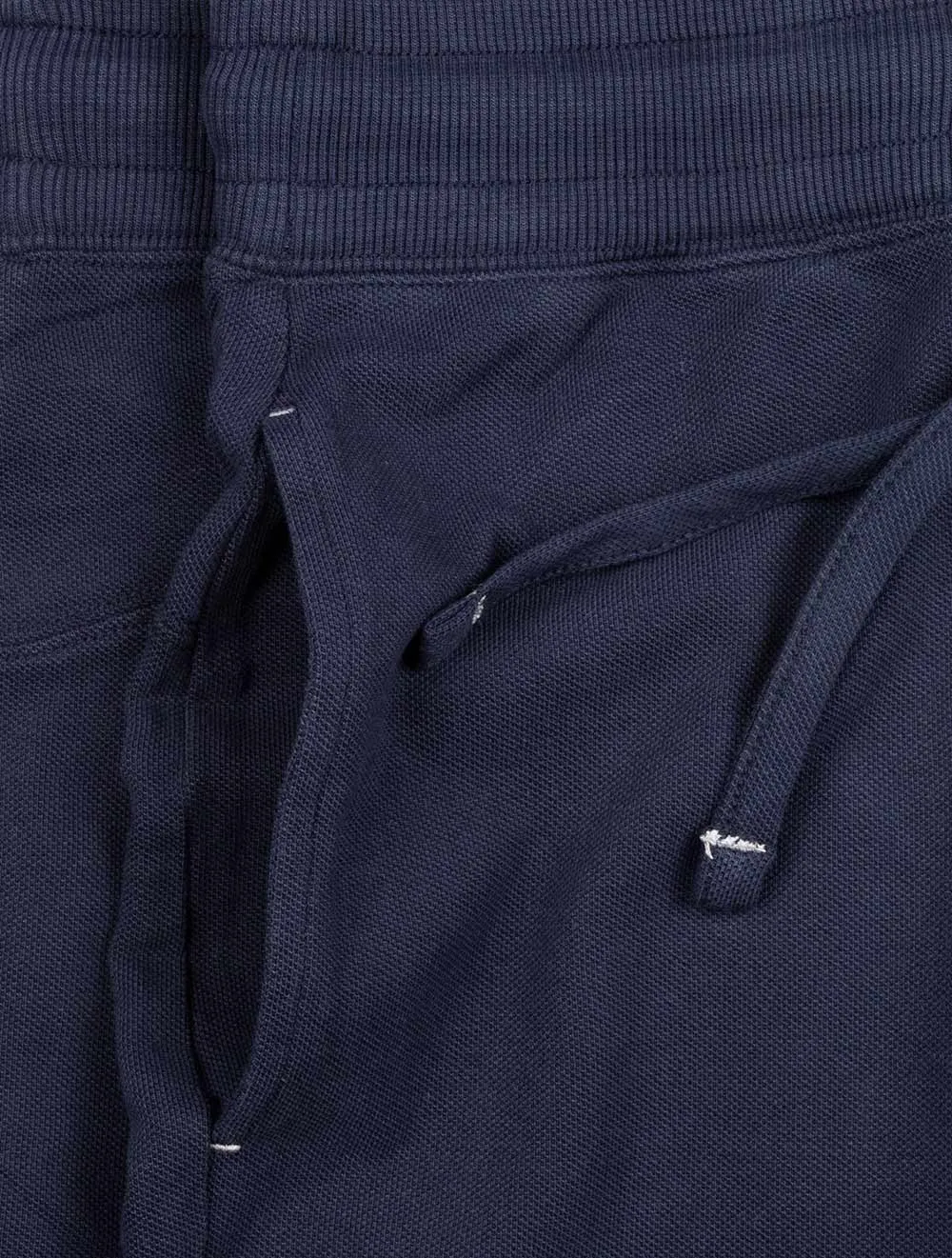 Key Piqu�� Shorts Marineblau