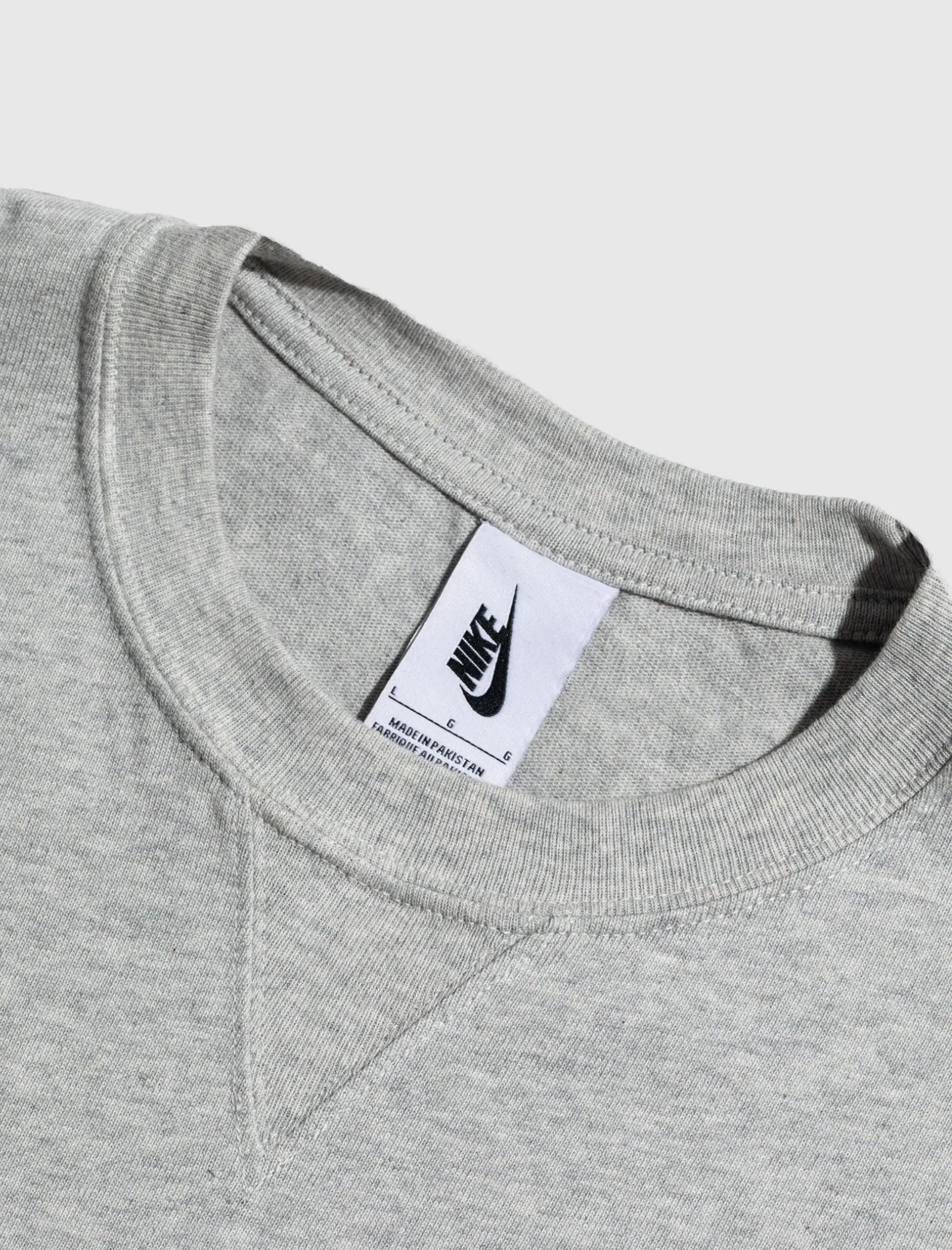 KIM JONES ÜBERGROSSES T-SHIRT IN GRAU