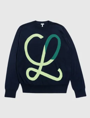 L INTARSIA PULLOVER
