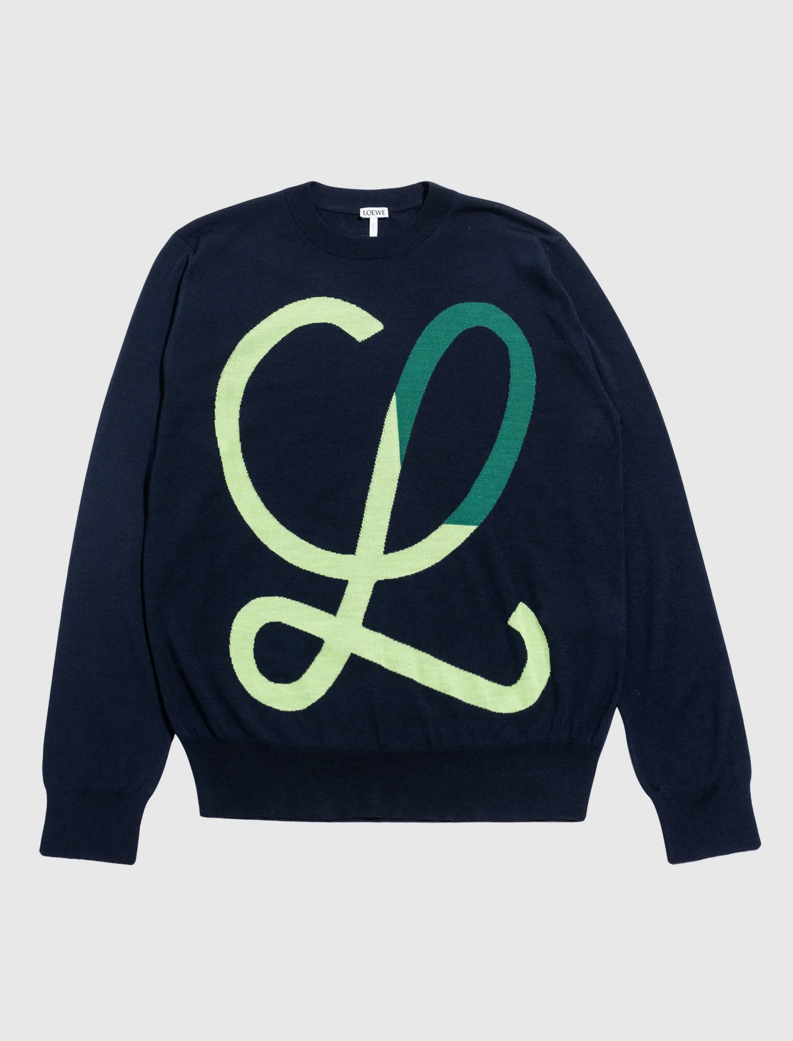 L INTARSIA PULLOVER
