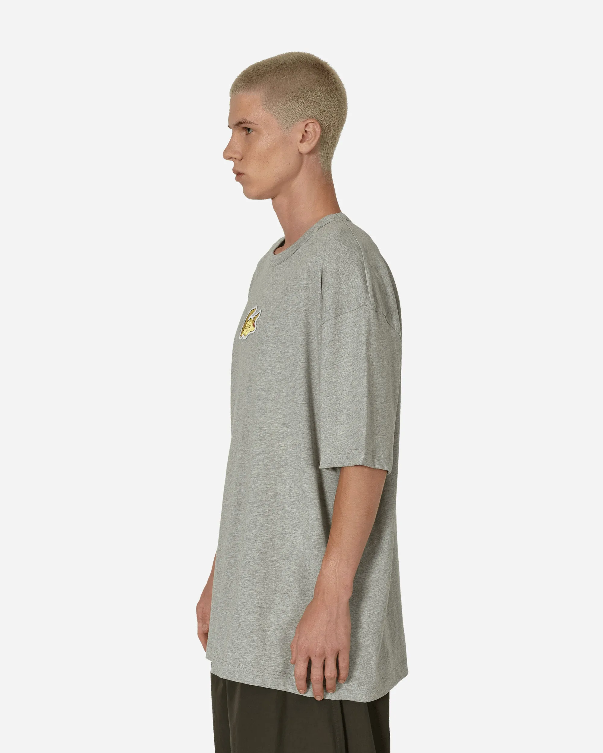 Lacoste Übergroßes T-Shirt Grau