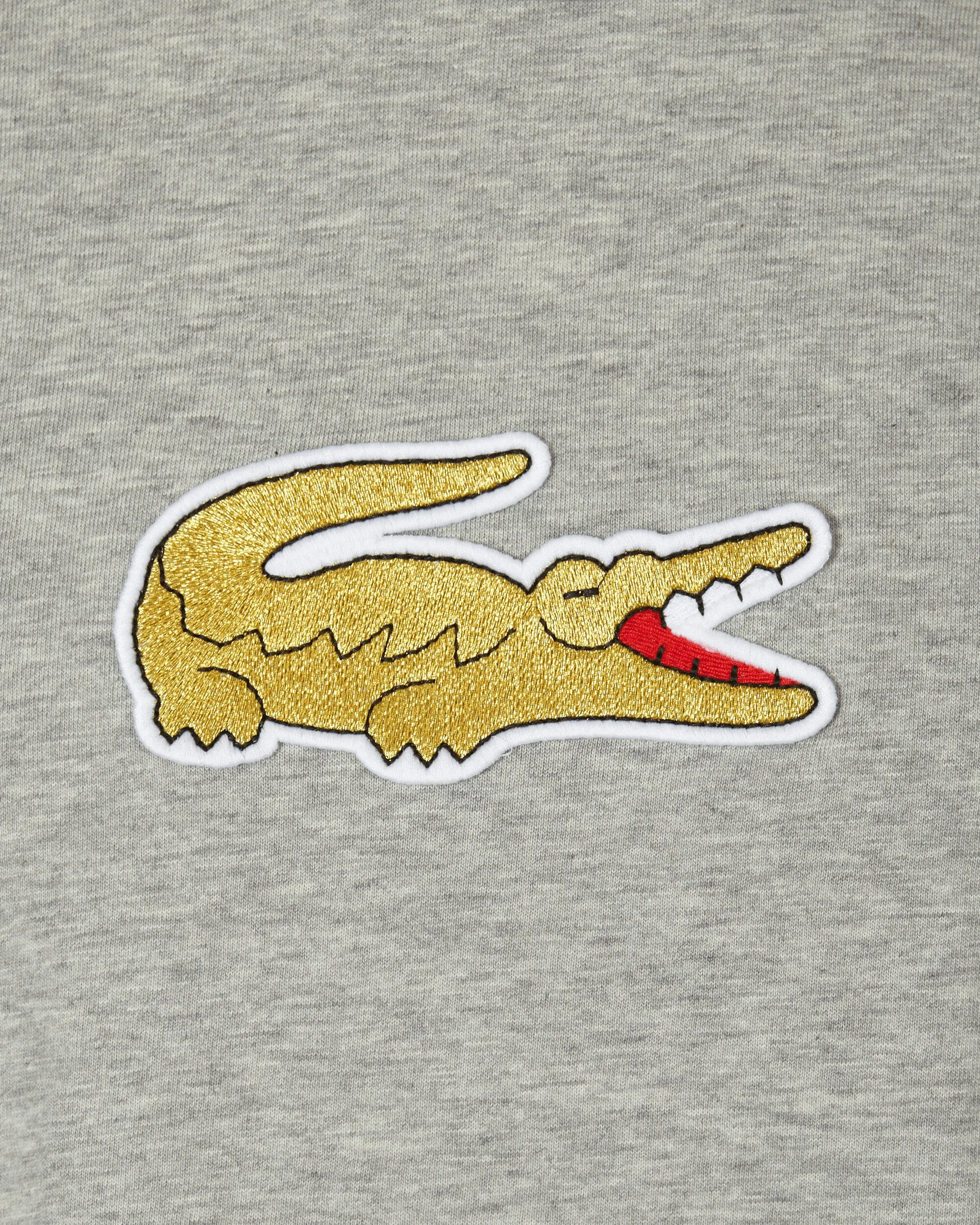 Lacoste Übergroßes T-Shirt Grau