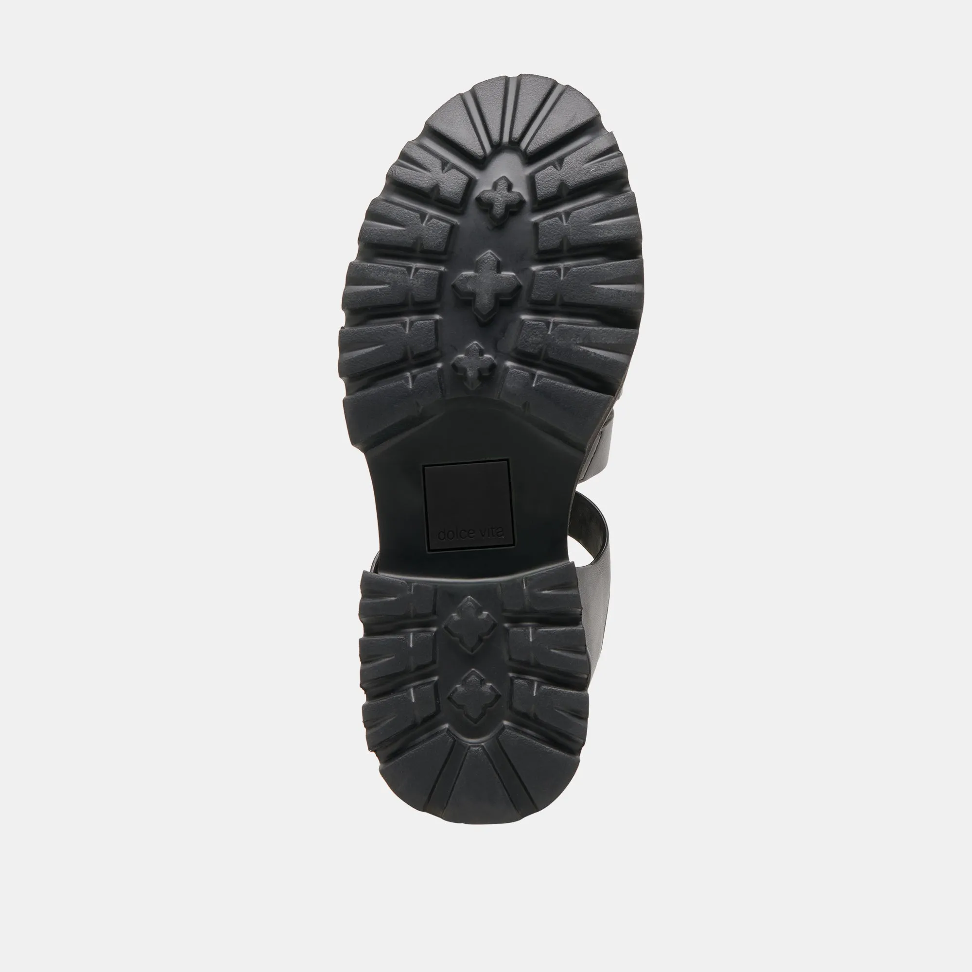 LASLY TONAL SANDALETTEN AUS SCHWARZEM LEDER