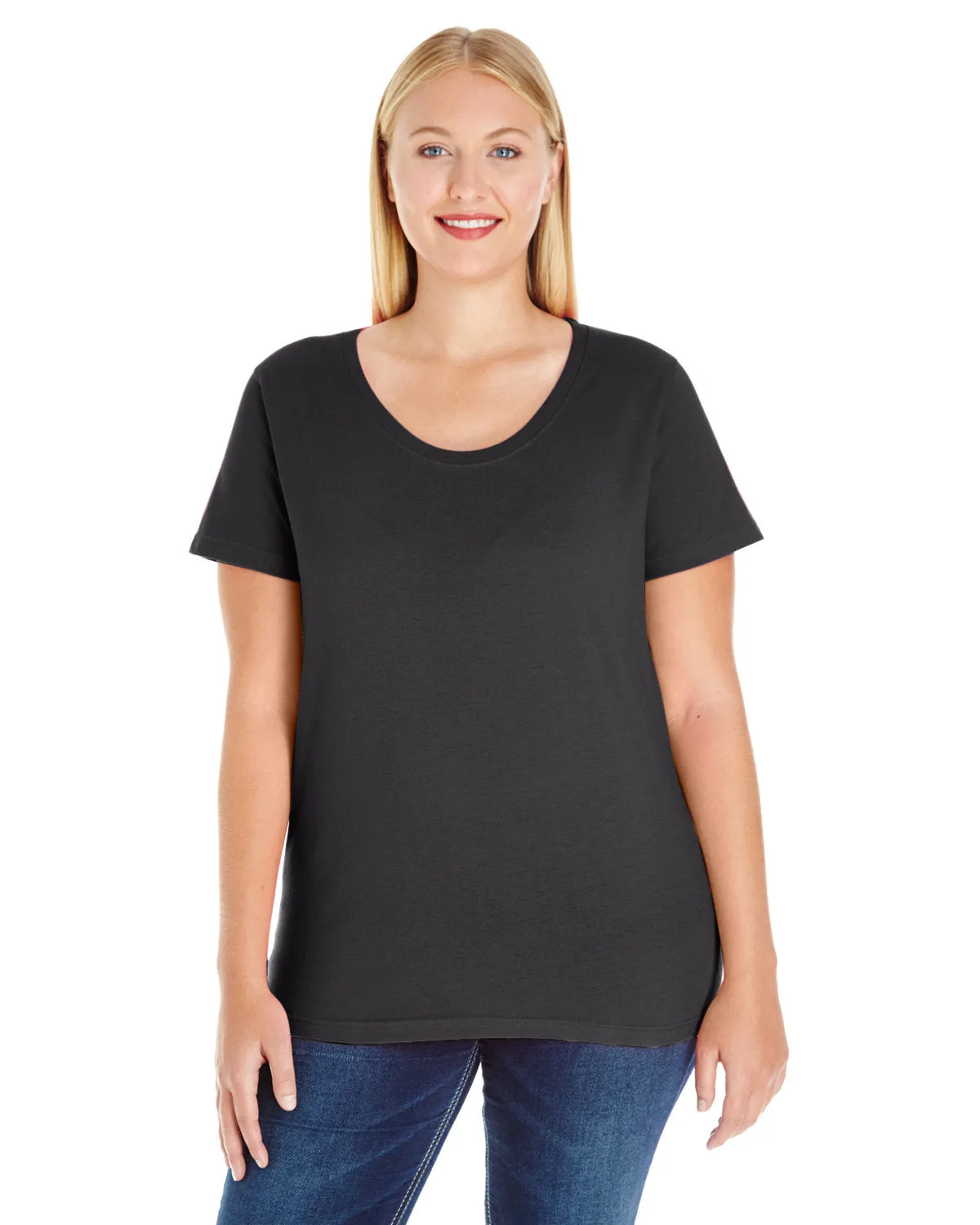 LAT 3804 Damen Figurbetontes T-Shirt