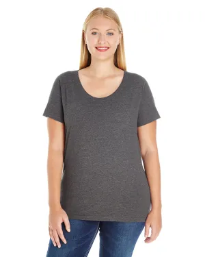 LAT 3804 Damen Figurbetontes T-Shirt