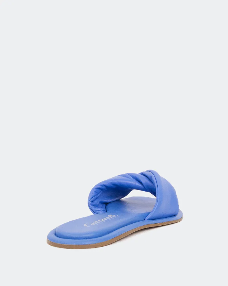 Ligia Blau Leder