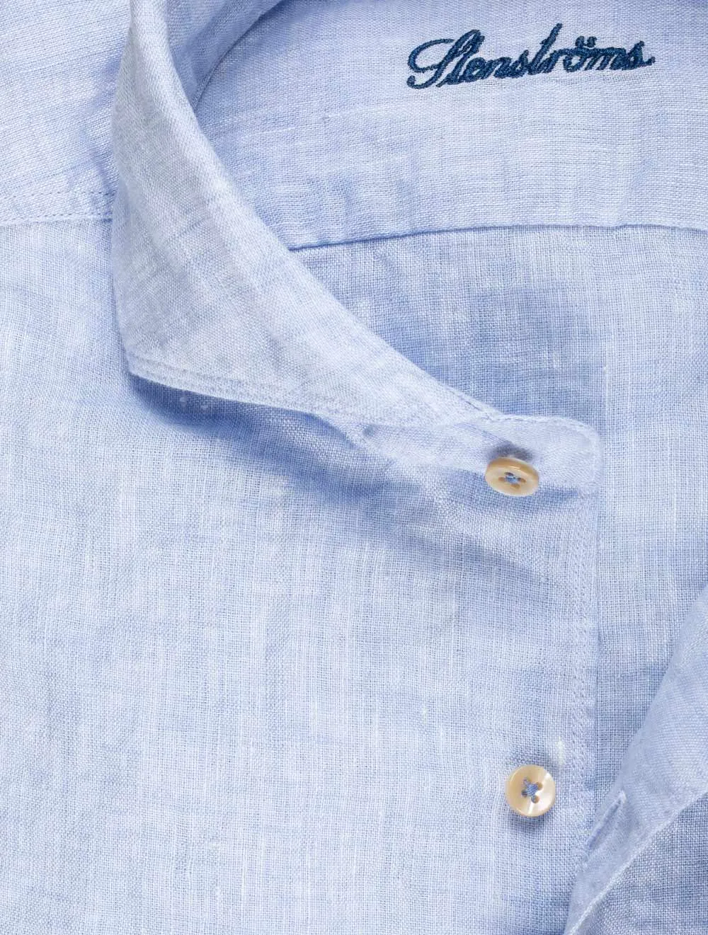 Leinenhemd Blau