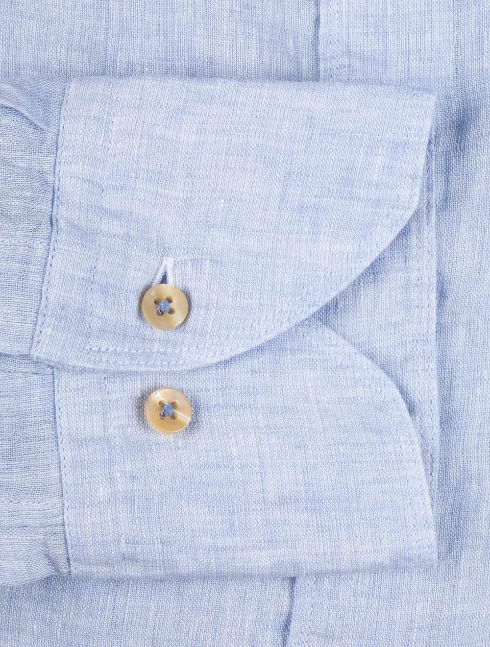 Leinenhemd Blau