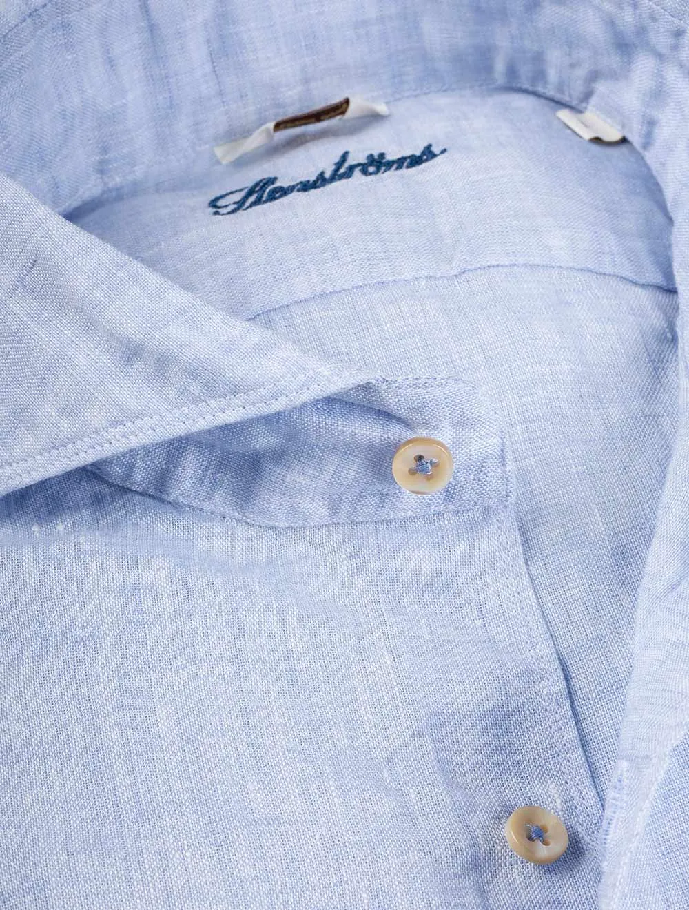 Leinenhemd Blau