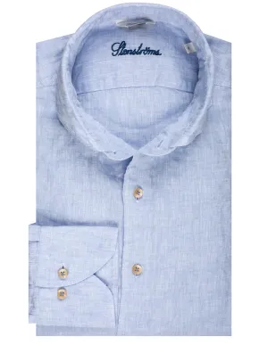 Leinenhemd Blau