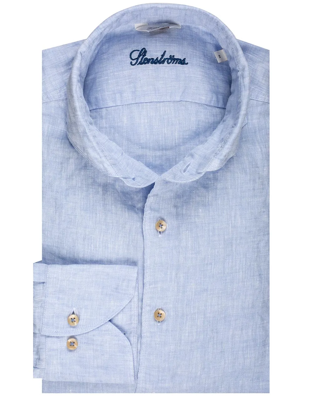 Leinenhemd Blau