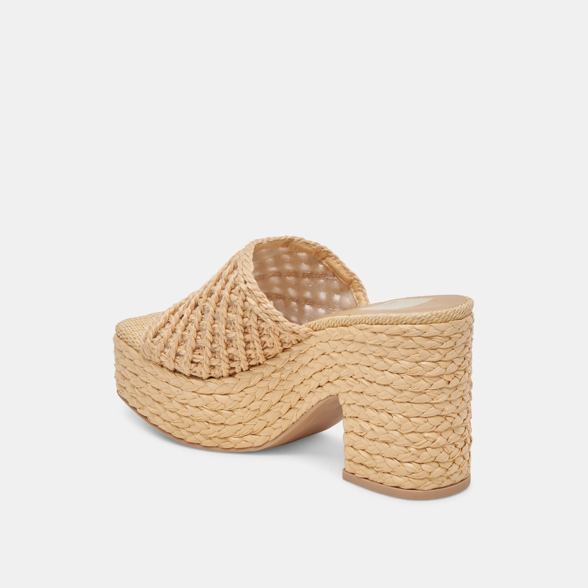 LISHA ABSÄTZE LT NATUR RAFFIA