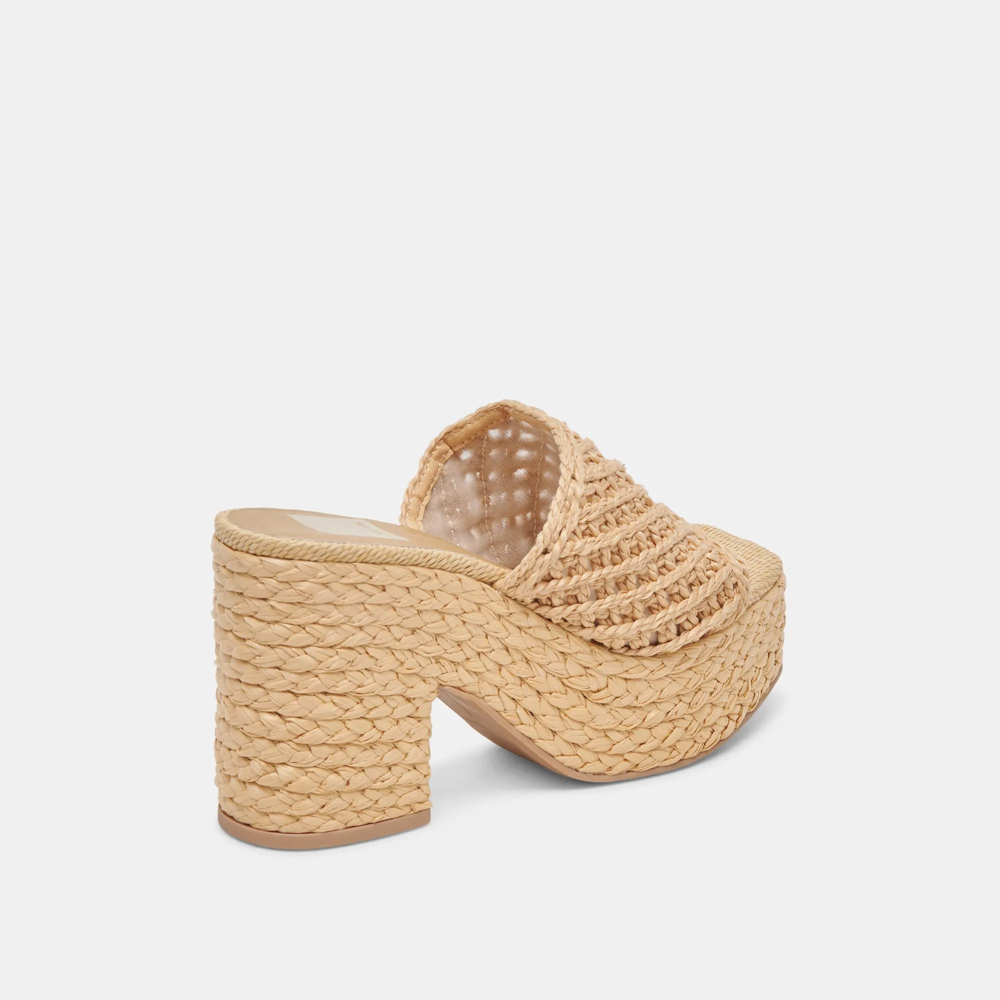 LISHA ABSÄTZE LT NATUR RAFFIA
